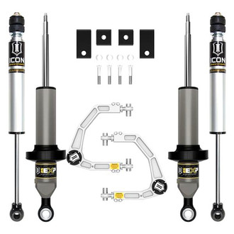 ICON® - 0"-3" Billet UCA Stage 2 Front and Rear Suspension Lift Kit