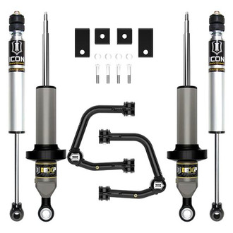 ICON® - 2"-3" Tubular UCA Stage 2 Front and Rear Suspension Lift Kit