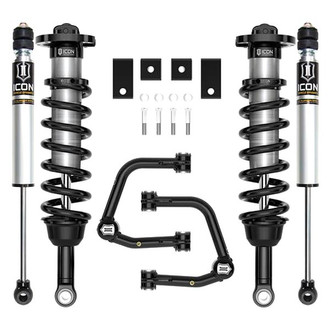 ICON® - 2"-3.5" Tubular UCA Stage 4 Front and Rear Suspension Lift Kit