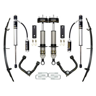 ICON® - 1"-2" x 1.5" Tubular UCA Stage 3 Front and Rear Suspension Lift Kit