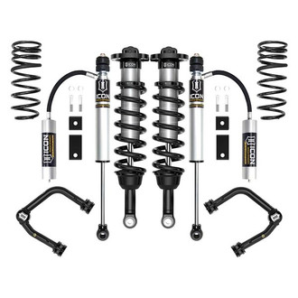 ICON® - 3"-4.5" x 3" Tubular UCA Stage 5 Front and Rear Suspension Lift Kit