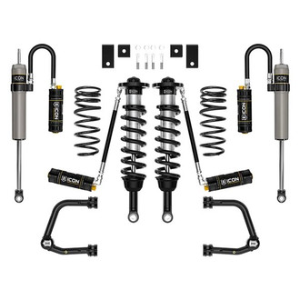 ICON® - 3"-4.5" x 3" Tubular UCA Stage 9 Front and Rear Suspension Lift Kit
