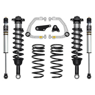 ICON® - 1.25"-3" x 0.5" Billet UCA Stage 2 Front and Rear Suspension Lift Kit