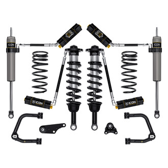 ICON® - 1.25"-3" x 0.5" Tubular UCA Stage 5 Front and Rear Suspension Lift Kit