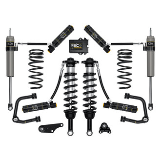 ICON® - 1.25"-3" x 0.5" Tubular UCA Stage 6 Front and Rear Suspension Lift Kit