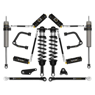 ICON® - 1.25"-3" x 1.25"-3" Tubular UCA Stage 8 Front and Rear Suspension Lift Kit