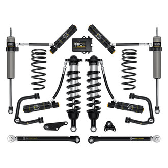 ICON® - 1.25"-3" x 0.5" Tubular UCA Stage 10 Front and Rear Suspension Lift Kit