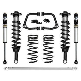 ICON® - 1.25"-3" x 2" Tubular UCA Stage 3 Front and Rear Suspension Lift Kit