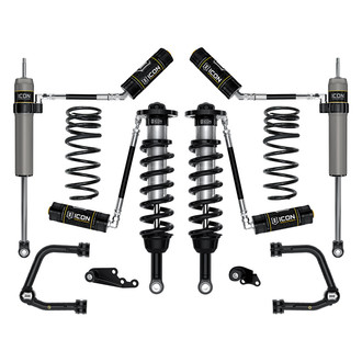 ICON® - 1.25"-3" x 2" Tubular UCA Stage 5 Front and Rear Suspension Lift Kit