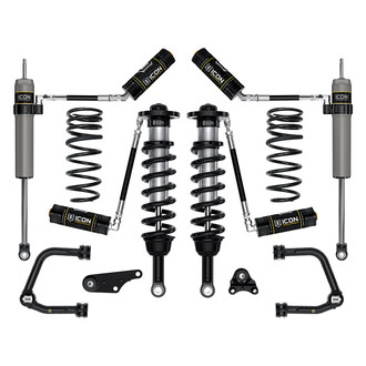ICON® - 1.25"-3" x 2" Tubular UCA Stage 5 Front and Rear Suspension Lift Kit