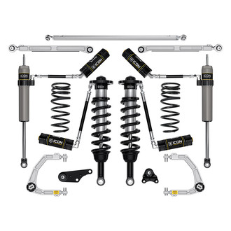 ICON® - 1.25"-3" x 2" Billet UCA Stage 7 Front and Rear Suspension Lift Kit