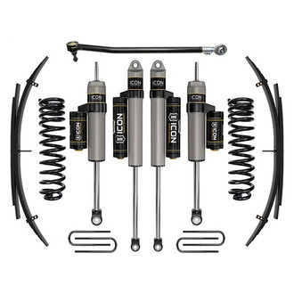 ICON® - 2.5" x 0.5" Stage 3 Front and Rear Suspension Lift Kit