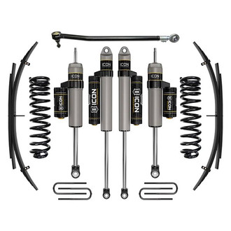 ICON® - 2.5" x 0.5" Stage 3 Front and Rear Suspension Lift Kit