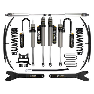 ICON® - 2.5" x 2.5" Stage 6 Front and Rear Suspension Lift Kit