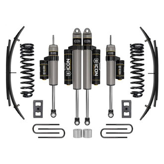 ICON® - 2.5" x 2.5" Stage 2 Front and Rear Suspension Lift Kit