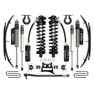 ICON® - 2.25"-2.75" x 0.5" Coilover Conversion Stage 4 Front and Rear Suspension Lift Kit
