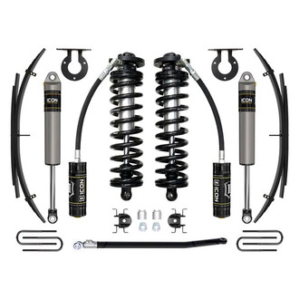 ICON® - 2.5"-3" x 2.5" Coilover Conversion Stage 2 Front and Rear Suspension Lift Kit