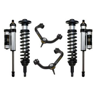 ICON® - 0"-2.63" Stage 3 Adjustable Front and Rear Suspension Lift Kit