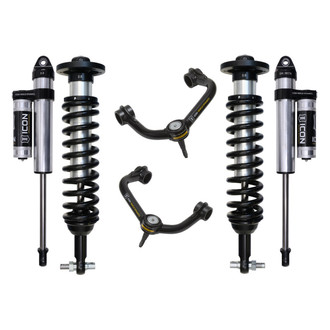 ICON® - 0"-2.63" Stage 3 Adjustable Front and Rear Suspension Lift Kit