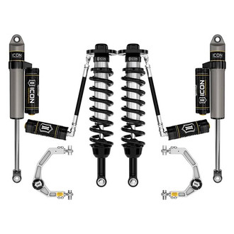 ICON® - 2.75"-3.5" x 2.75"-3.5" Billet UCA Stage 3 Front and Rear Suspension Lift Kit