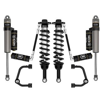 ICON® - 2.25"-3" x 1" Tubular UCA Stage 3 Front and Rear Suspension Lift Kit