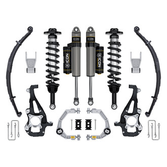 ICON® - 3.5"-4.5" x 1.5"-3.5" Billet UCA Stage 2 Front and Rear Suspension Lift Kit