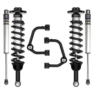 ICON® - 2.5"-3" x 2.5"-3" Tubular UCA Stage 1 Front and Rear Suspension Lift Kit