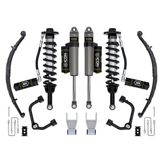 ICON® - 2.5"-3" x 0.5"-2.5" Tubular UCA Stage 3 Front and Rear Suspension Lift Kit