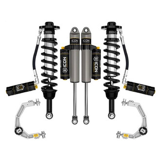 ICON® - 2.5"-3" x 2.5"-3" Billet UCA Stage 4 Front and Rear Suspension Lift Kit