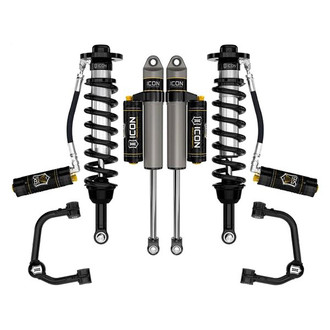 ICON® - 2.5"-3" x 2.5"-3" Tubular UCA Stage 4 Front and Rear Suspension Lift Kit