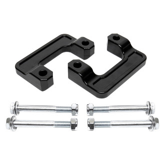 Iconic Accessories® - 2" Front Lower Aluminum Leveling Strut Spacers