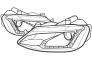 OEM Headlight Components Thumbnail
