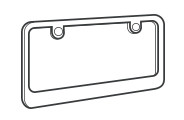 OEM License Plates & Frames Thumbnail