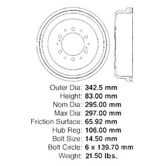 iD Select® - Brake Drum
