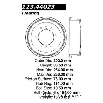 iD Select® - Rear Brake Drum