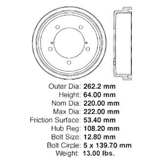 iD Select® - Brake Drum