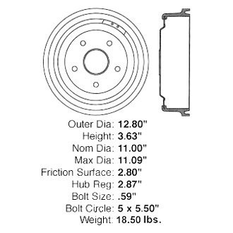iD Select® - Brake Drum
