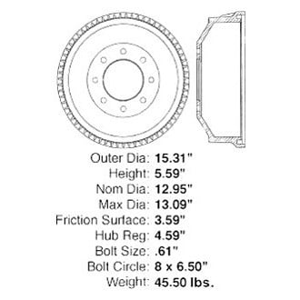 iD Select® - Brake Drum