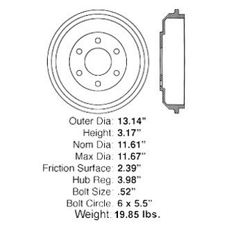 iD Select® - Brake Drum