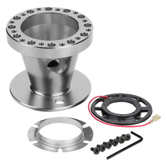 iD Select® - 6-Bolt Pattern Silver Steering Wheel Hub