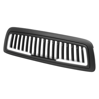 iD Select® - Vertical Fence Style Matte Black LED Grille