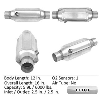 iD Select® - ECO II Universal Fit Round Body Catalytic Converter