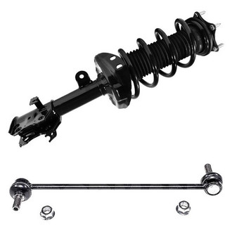 iD Select® - Front Passenger Side Complete Strut Assembly and Stabilizer Bar Link Kit
