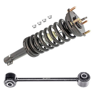 iD Select® - Front Passenger Side Complete Strut Assembly and Stabilizer Bar Link Kit