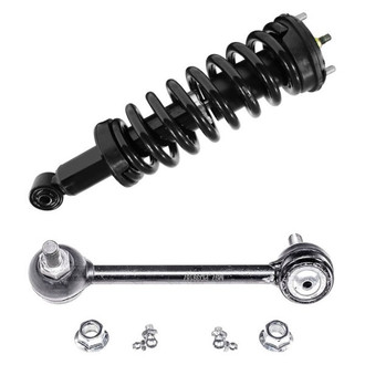 iD Select® - Front Passenger Side Complete Strut Assembly and Stabilizer Bar Link Kit