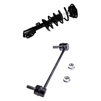 iD Select® - Front Passenger Side Complete Strut Assembly and Stabilizer Bar Link Kit
