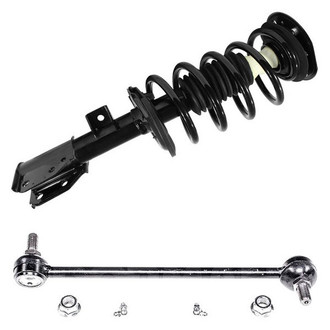 iD Select® - Front Passenger Side Complete Strut Assembly and Stabilizer Bar Link Kit