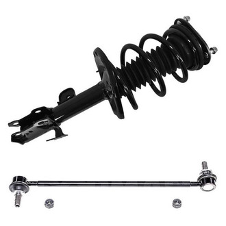 iD Select® - Front Passenger Side Complete Strut Assembly and Stabilizer Bar Link Kit