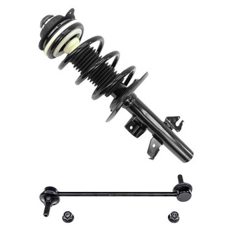 iD Select® - Front Passenger Side Complete Strut Assembly and Stabilizer Bar Link Kit