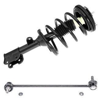 iD Select® - Front Passenger Side Complete Strut Assembly and Stabilizer Bar Link Kit